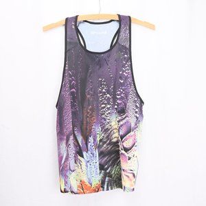 Adidas Climachill Multicolor Racerback Tank Top - Sz XS - Athletic Tank